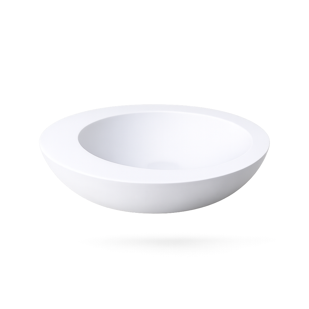 Ciotola di Design Moderna Bianca